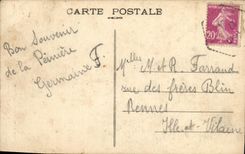 VINTAGE POSTCARD Peiniere the Basilica