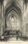VINTAGE POSTCARD Interior Pipriac of L Church