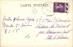 VINTAGE POSTCARD Pipriac the Castle of the Arrow