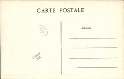 VINTAGE POSTCARD Pipriac Country cottage of Caharet