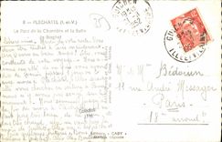 MODERN CARD Plechatel the Bridge of the Cart track and the Hillock