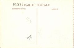 VINTAGE POSTCARD Property of Plessis Bardoult Enlarging of the vault