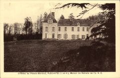 VINTAGE POSTCARD Plechatel Castle of Plessis Bardout Old people s home of L UNC