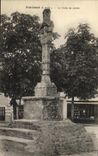 VINTAGE POSTCARD Plechatel the Cross of Pierre