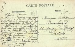 VINTAGE POSTCARD Plechatel the Lifting Vault of the Sacring Heart and edges of the Unpleasant one