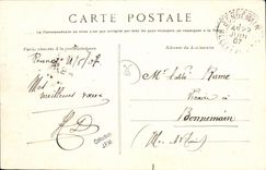 VINTAGE POSTCARD Pleguer Castle of Beaufort