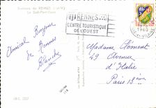 MODERN CARD Surroundings of Rennes Boel Reen Bridge