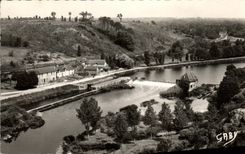 MODERN CARD Surroundings of Rennes Rean Bridge the Valley of Boel