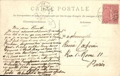 VINTAGE POSTCARD Surroundings of Rennes Rean Bridge the Bridge Seen from of the Mill Cows Washerwoman