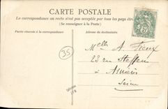 VINTAGE POSTCARD Surroundings of Rennes Castle of Prevalaye Posterior Frontage