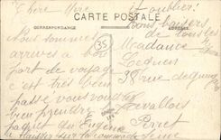VINTAGE POSTCARD Rennes quays of Prevalaye and St Cyr