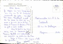 MODERN CARD Redon Institution St Saver View from above