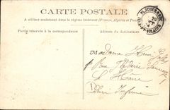 VINTAGE POSTCARD Redon Groups potters making dry their pots TOP