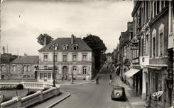 MODERN CARD Redon Places Republic and Avenue of the Station