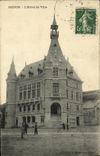 VINTAGE POSTCARD Redon L Town hall