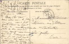 VINTAGE POSTCARD Interior Redon of L Church