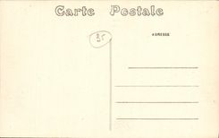 VINTAGE POSTCARD Redon the Tower L Church and the Town hall