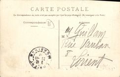 VINTAGE POSTCARD Redon the Point of the City Locks