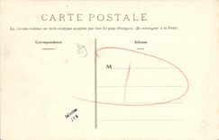 VINTAGE POSTCARD Redon Panoramic View taken of the Tower