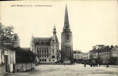 CPA Redon La Place St Sauveur