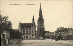 CPA Redon La Place St Sauveur