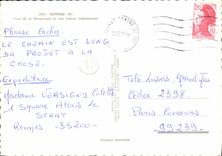 MODERN CARD Rennes Seen of Binquenais and its Shopping mall