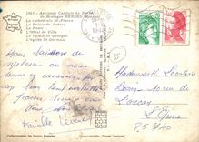 MODERN CARD Rennes Capital of the Duchy of Brittany