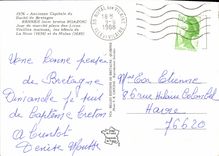 MODERN CARD Rennes Market Place of the Strings Old houses Hotels of the Valley and Mohan