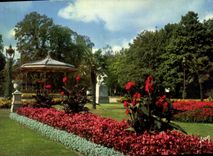 MODERN CARD Rennes Jardins of Thabor the Bandstand