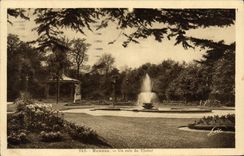 VINTAGE POSTCARD Rennes a corner of Thabor