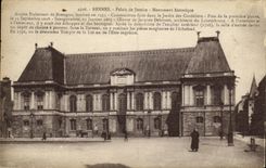 CPA Rennes Palais de Justice Monument Histroque