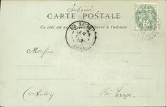 VINTAGE POSTCARD Rennes Law courts Cabinet of the 1st President