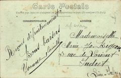 VINTAGE POSTCARD Rennes the Prefecture Children