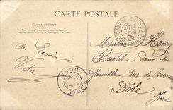 VINTAGE POSTCARD View of Rennes