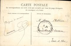 VINTAGE POSTCARD Rennes Faculty of Seiences