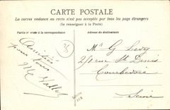 VINTAGE POSTCARD Rennes Monument of the Soldiers D llle and Vilaine