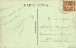 VINTAGE POSTCARD Rennes the Quay of Prevalaye and View of the City