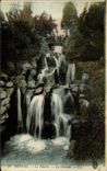 VINTAGE POSTCARD Rennes Thabor the Cascade