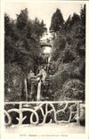 VINTAGE POSTCARD Rennes the Cascade of Thabor