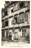 VINTAGE POSTCARD Rennes Old House of the Chaplains of the Cathedral known as of of Guesclin