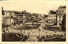 CPA Rennes Les Jardins sur la Vilaine et les Quais
