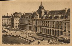 CPA Rennes Palais du Commerce et Jardins sur la Vilaine 