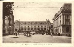 VINTAGE POSTCARD Rennes Holy Palate Georges and of Sciences