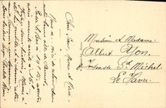 VINTAGE POSTCARD Rennes the Gardens on the Unpleasant one or Places Republic