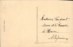 VINTAGE POSTCARD Rennes Qaui Duguay Trouin and the Unpleasant one