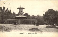 VINTAGE POSTCARD Rennes In Thabor the Birdcage Birds