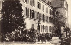 CPA Rennes Pennsionnat de la Providence Facade et Chapelle Enfants