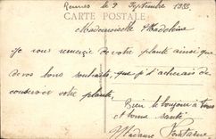 VINTAGE POSTCARD Rennes the Brablant Castle Old House of Roussel Junior