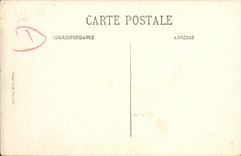 VINTAGE POSTCARD Rennes Seen from of the Cascade of Thabor