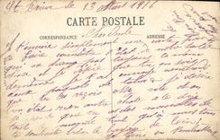 CPA Rennes Caserne de Guine Militaria